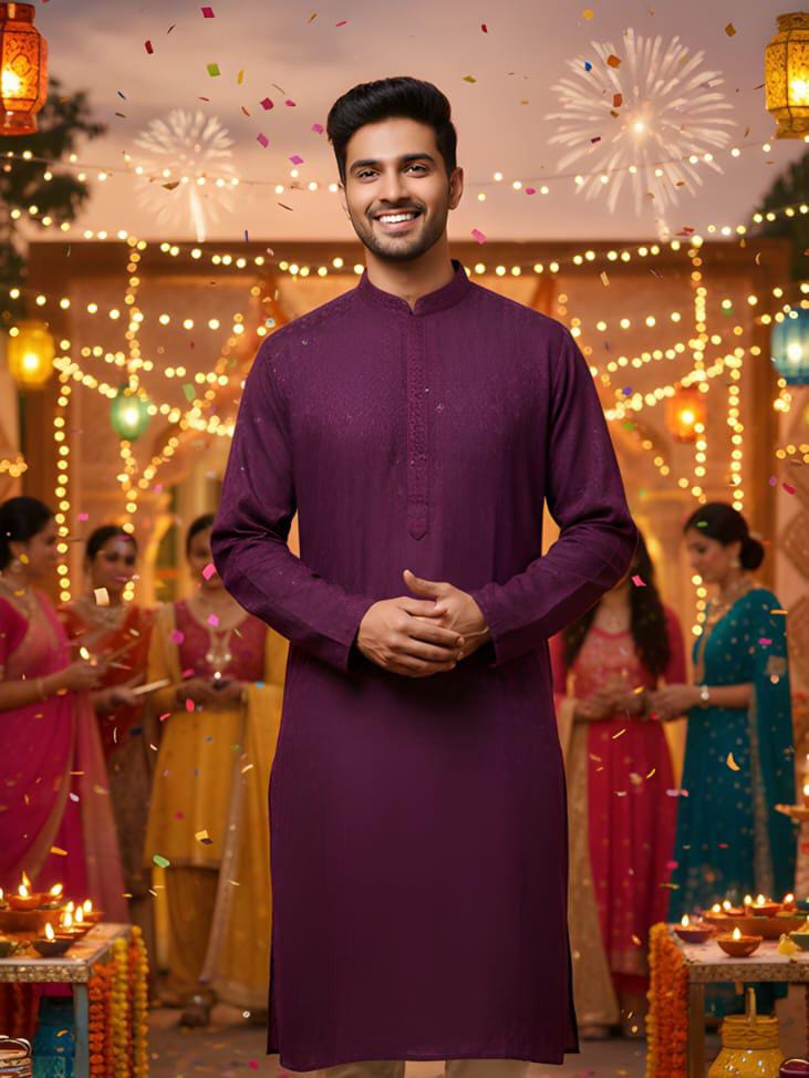 Reyon Men’s Kurta