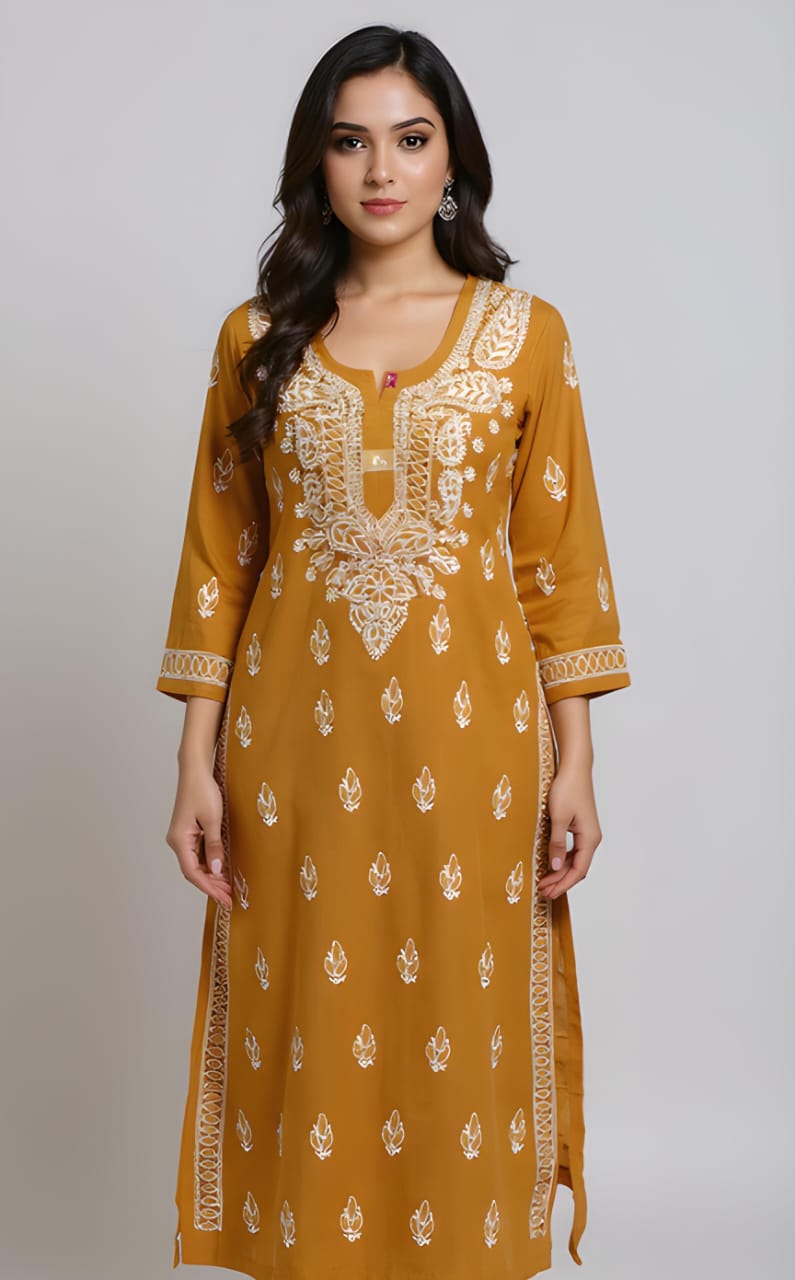 Voil Cotton Long Kurti
